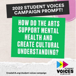 YOUTH:  Student Voices Campaign for Arts Education...