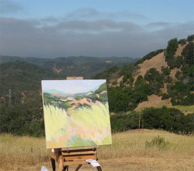 Painting though the Seasons: Spring Landscape at Pepperwood