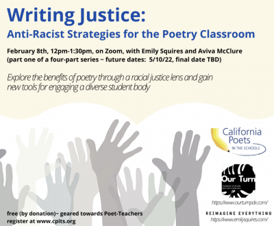 Writing Justice: Anti-Racist Strategies for the Poetry Classroom
