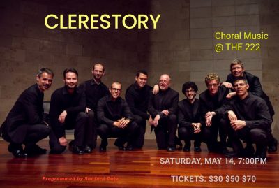 Clerestory - Choral Music at THE 222
