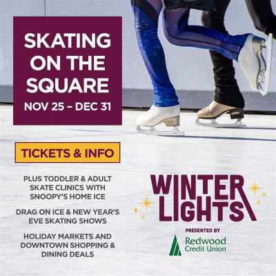 Winter Lights Skating on the Square