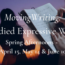 MovingWriting: Embodied Expressive Writing Spring Afternoons