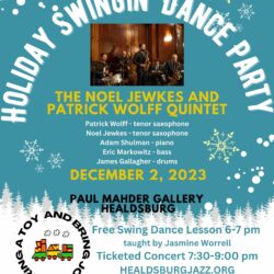 Healdsburg Jazz Holiday Swingin' Dance Party & Concert