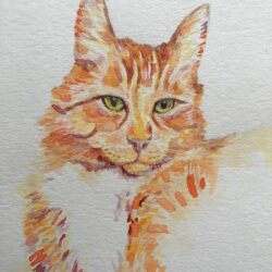 Watercolor Sundays - Paint a Pet Portrait From a Photo Reference
