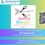 A Festive Thought - Art Open House at Sonoma County Office of Education