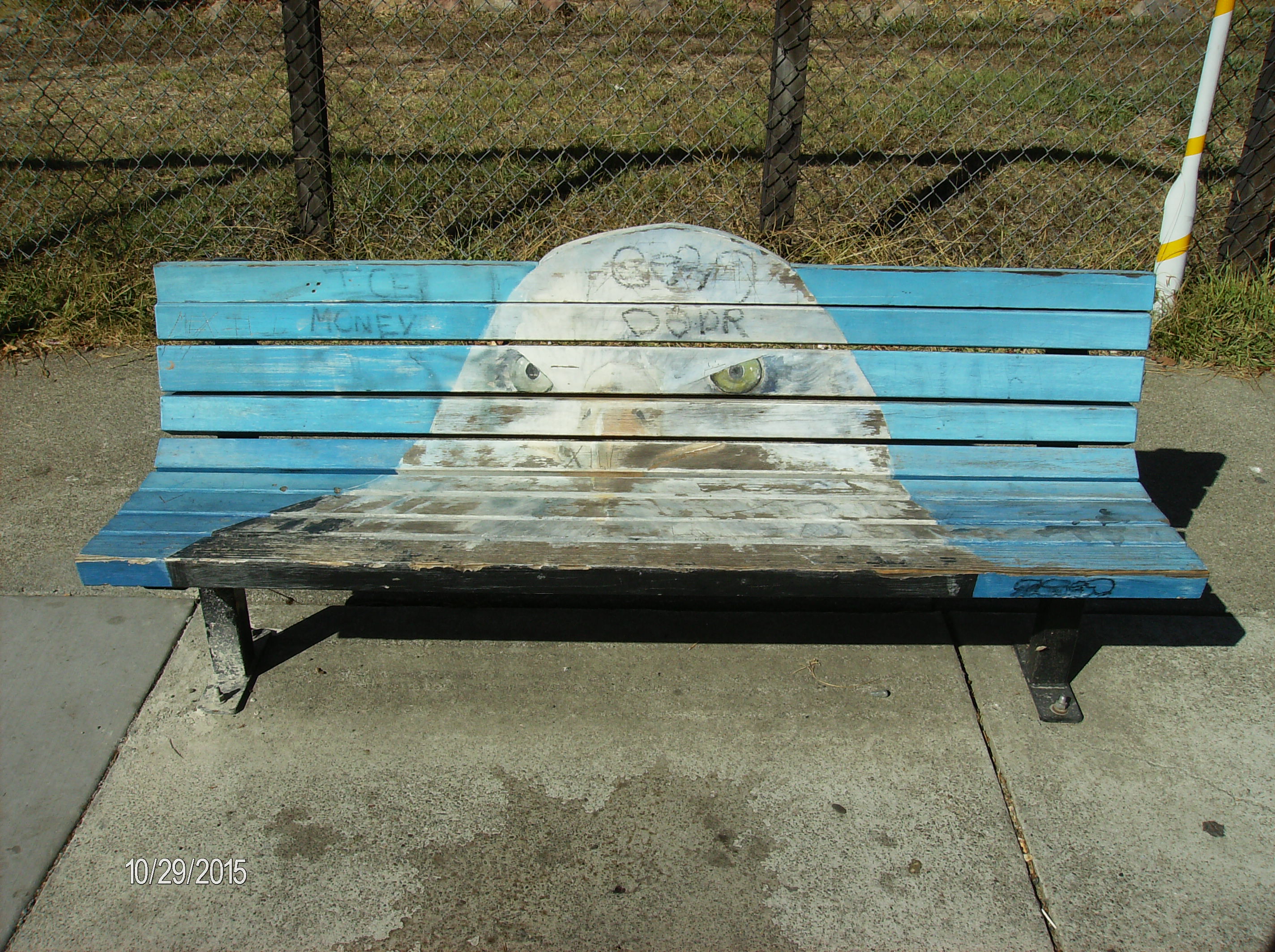 Delport Avenue Art Bench