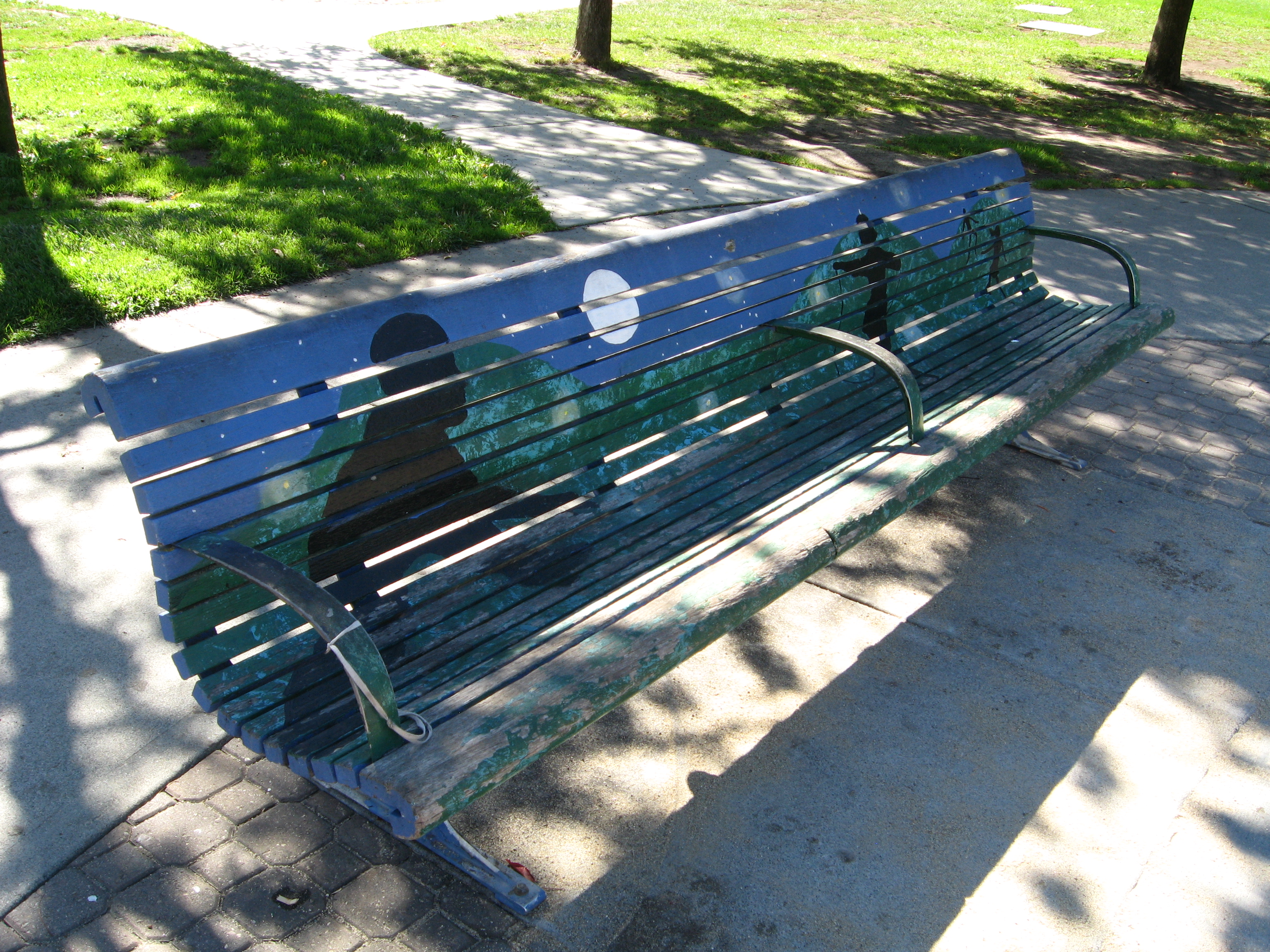Finley Park Art Bench