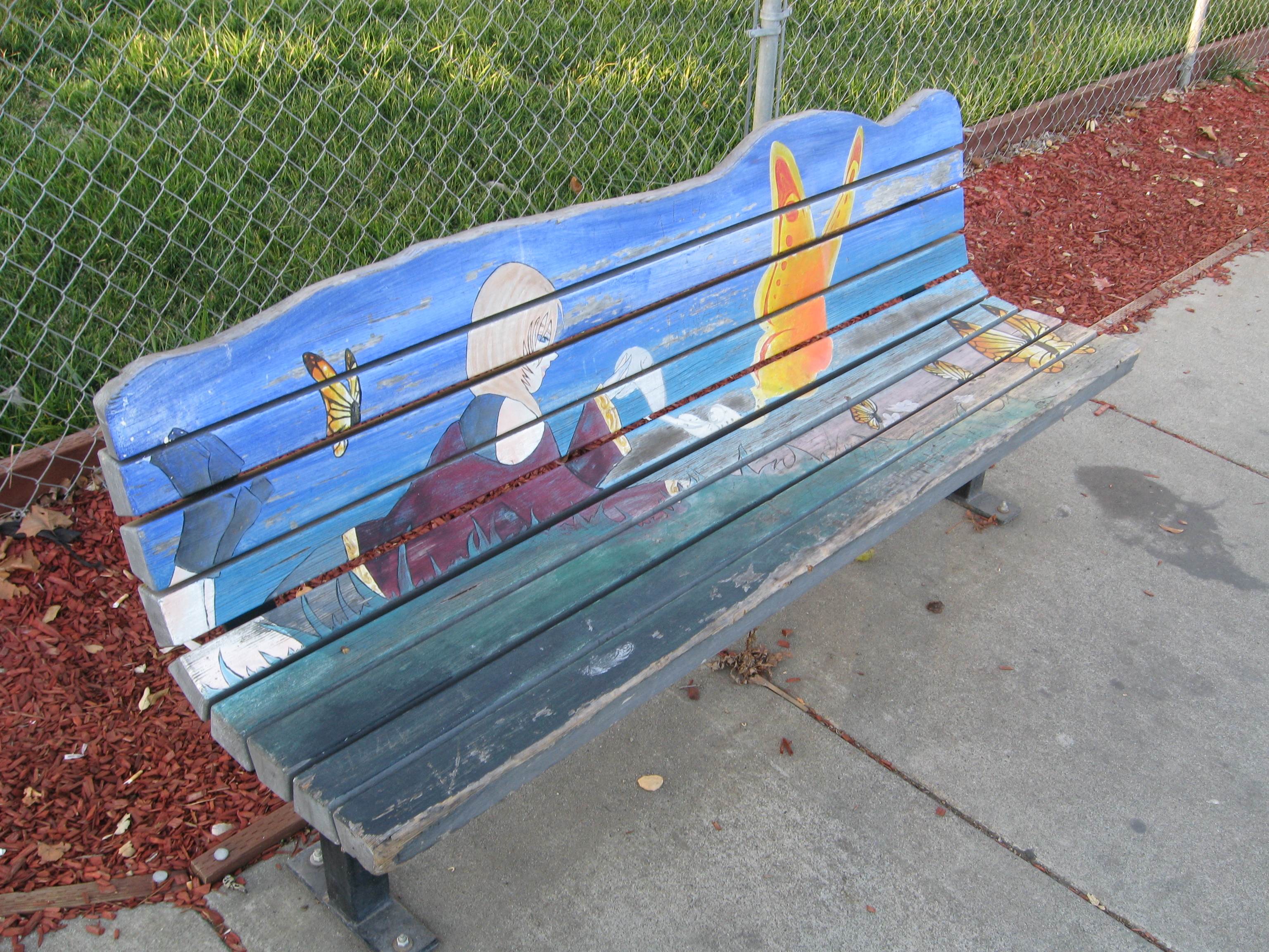 Hearn Avenue Art Bench, 