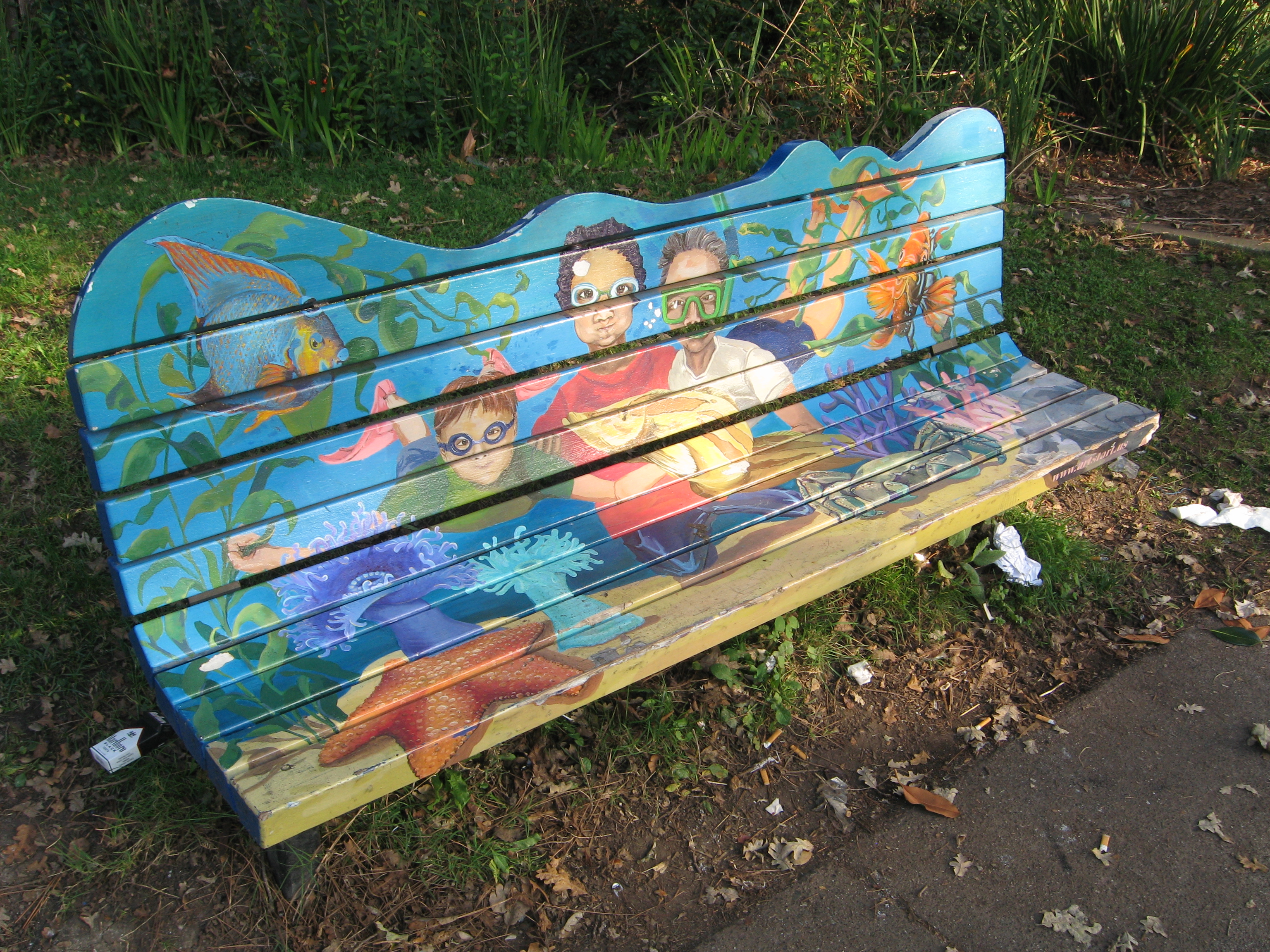 Humboldt Park Art Bench