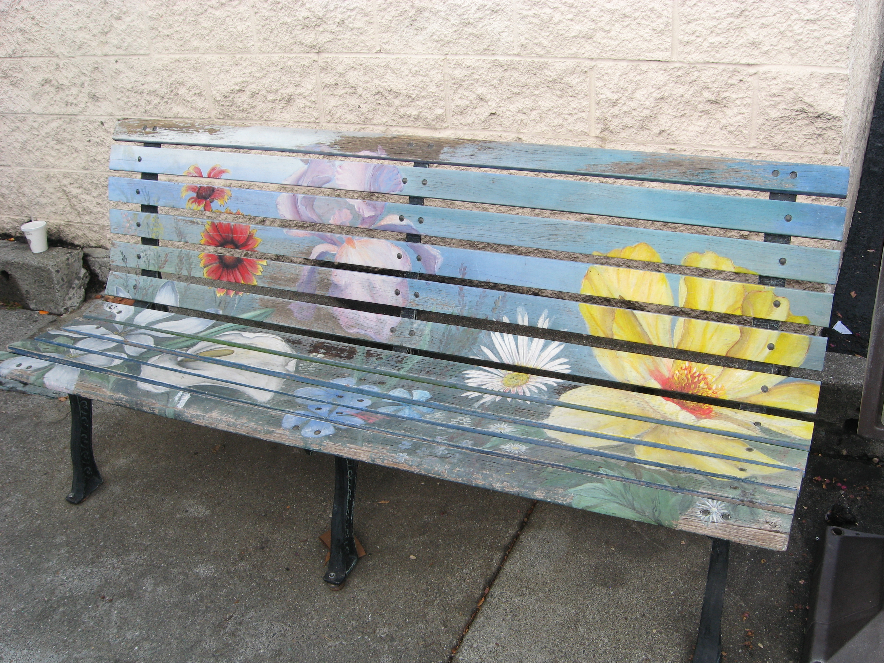 Montgomery Village Art Bench