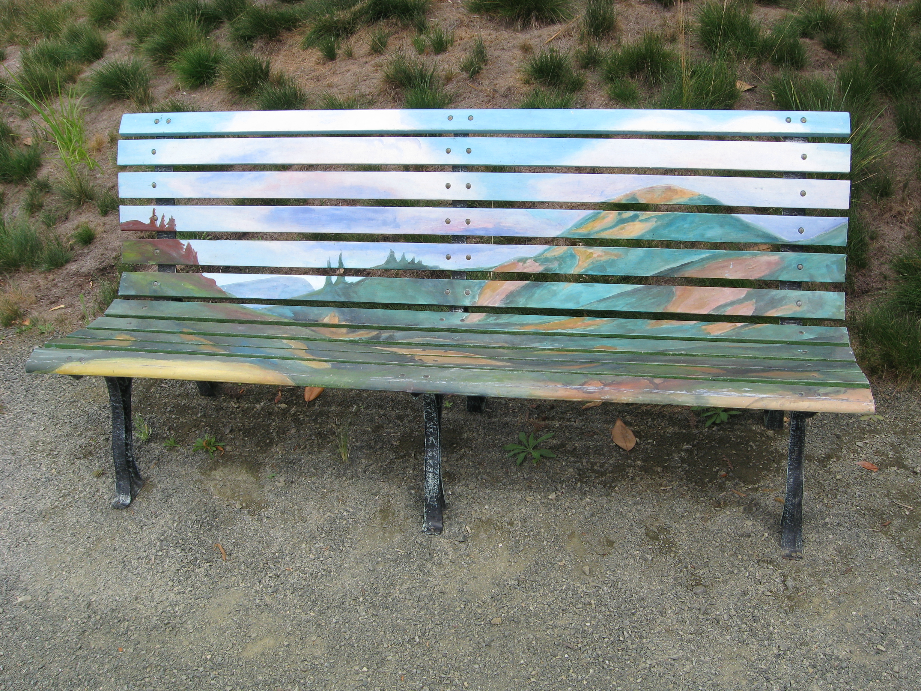 Sonoma County Museum Art Bench