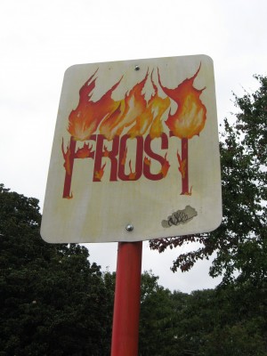 Frost Art Sign