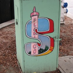 Fourth Street Electrical Box Graphic